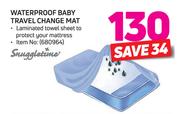 Snuggletime Waterproof Baby Travel Change Mat