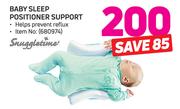 Snuggletime Baby Sleep Positioner Support