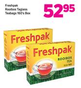 Freshpak Rooibos Tagless Teabags 160’s Box
