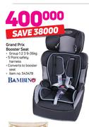 Bambino Grand Prix Booster Seat