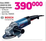 Bosch GWS 2000-2000W 230 Angle Grinder