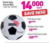 Game 2 Ply Soccer Ball