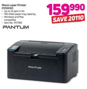 Pantum Mono Laser Printer P2500W