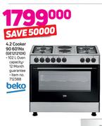 Beko 4.2 Cooker 90 601NX GE12121Dx