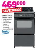 Beko 50 X 60 1 Gas Electric Stove
