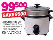 Kenwood 1.5Ltr Rice Cooker RC 410