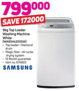Samsung 9 Kg Loader Washing Machine (White) WA90H4200SW