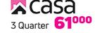 Casa 3 Quarter Poly Cotton Comforter Inner Set