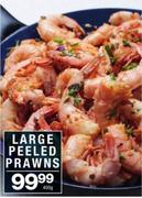 Large Peeled Prawns-400g