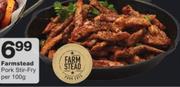 Farmstead Pork Stir-Fry-Per 100g