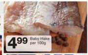 Baby Hake-Per 100g