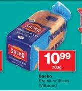 Sasko Premium Slices Witbrood-700g