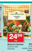 Nature's Garden Country Mix Groente-1Kg