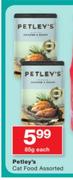 Petley's Cat Food Assorted-85g Each
