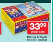 Eleven O Clock Rooibos Teabags-80s Per Pack