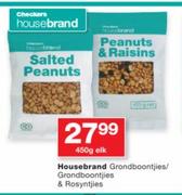 Housebrand Grondboonties/Grondboonties & Rosyntjies-450g Elk