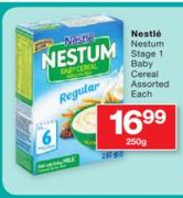 Nestle Nestm Stage 1 Baby Cereal Assorted-250g Each