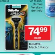 Gillette Mach 3 Razor-Each
