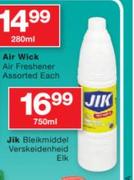 Jik Bleikmiddel verskeidenheid-750ml Elk