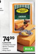 Ladismith Cheddar/Gouda/White Cheddar Cheese-800g Each
