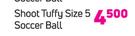 Game Shoot Tuffy Size 5 Soccer Ball