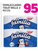 Familia Classic Toilet Rolls 2 Ply 2's