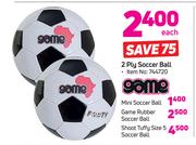 Game 2 Ply Soccer Ball-Each