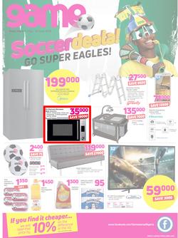 Game Nigeria : Lagos (31 May - 13 June 2018), page 1