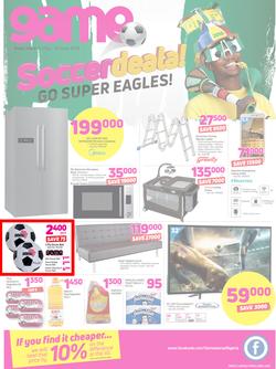 Game Nigeria : Lagos (31 May - 13 June 2018), page 1