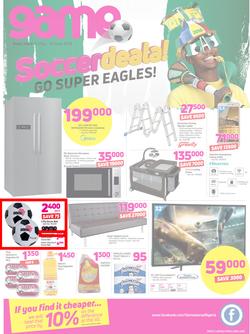 Game Nigeria : Lagos (31 May - 13 June 2018), page 1