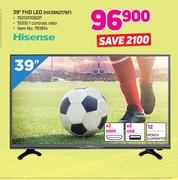 Hisense 39" FHD LED HX39N2176F
