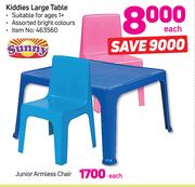 Sunny Kiddies Large Table-Each
