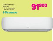 Hisense 1.5HP Spilt Aircon AS12TG