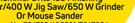 Black & Decker 650W Grinder Or Mouse Sander-Each