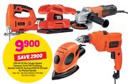 Black & Decker 650W Grinder Or Mouse Sander-Each