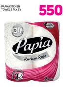 Papia Kitchen Towel 2 Ply-2's