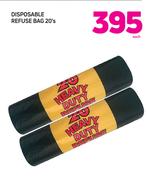 Disposable Refuse Bag 20's-Each