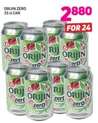 Orijin Zero 33cl Can-For 24