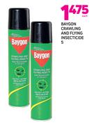 Baygon Crawling And Flying Insecticide 5-Each