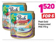 Peak Gold Evaporated Milk-6 X 170g