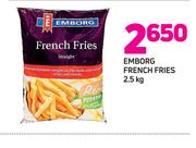 Emborg French Fries-2.5Kg