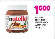 Nutella Hazelnut Spread With Cocoa Jar-350g
