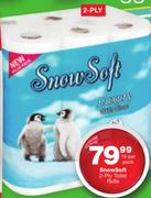 Snowsoft 2 Ply Toilet Rolls-18 Per Pack