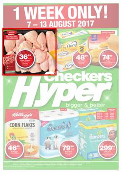Checkers Hyper : 1 Week Only! (07 Aug - 13 Aug 2017), page 1