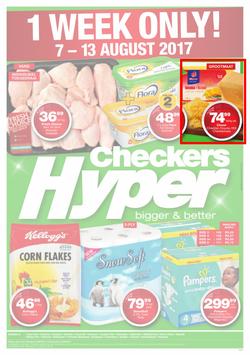 Checkers Hyper : 1 Week Only! (07 Aug - 13 Aug 2017), page 1