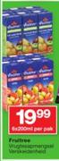 Fruitree Fruit Juice-6x200ml Per Pack