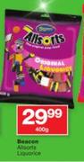 Beacon Allsorts Liquorice-400g