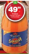 Fruitree Orange Squash Concentrate-5Ltr