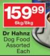 Dr Hahnz Dog Food Assorted-6kg/8kg Each
