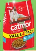 Catmor Cat Food Assorted-4Kg Each